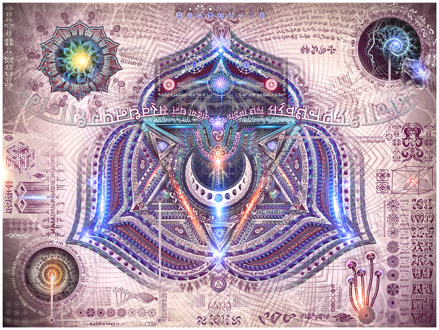 Bio-Energetic Vortexes No.5 - Truth (Throat Chakra)