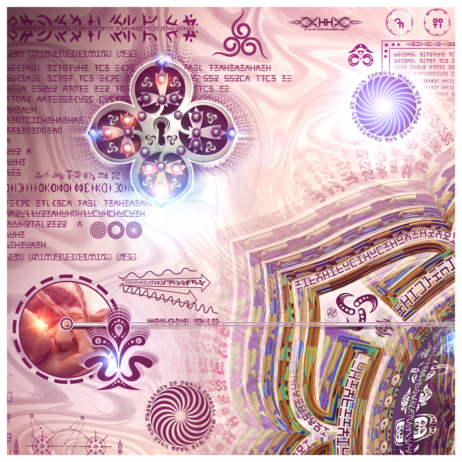 Bio-Energetic Vortexes No.2 - Flow (Sacral Chakra) detail 7