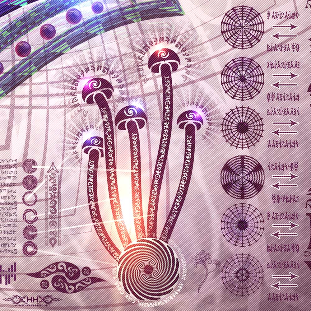 Bio-Energetic Vortexes No.5 - Truth (Throat Chakra) detail 10