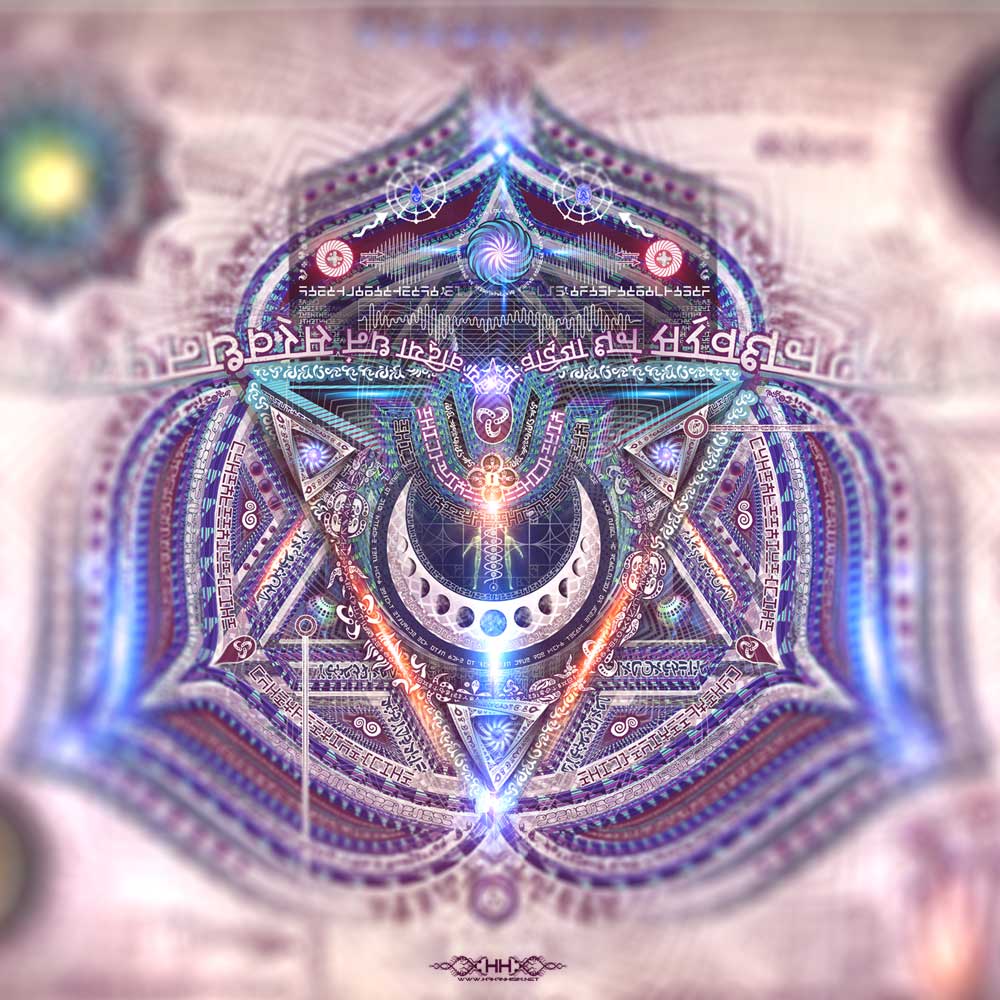 Bio-Energetic Vortexes No.5 - Truth (Throat Chakra) detail 21