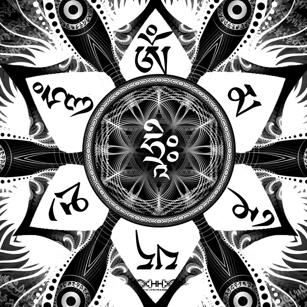 Vajra Guru Mandala detail 1