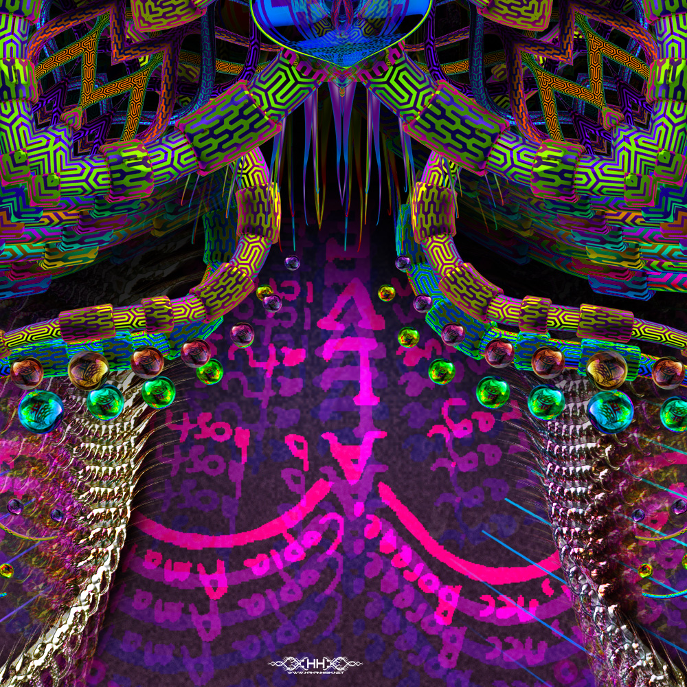 Prismatic Mandala detail 2