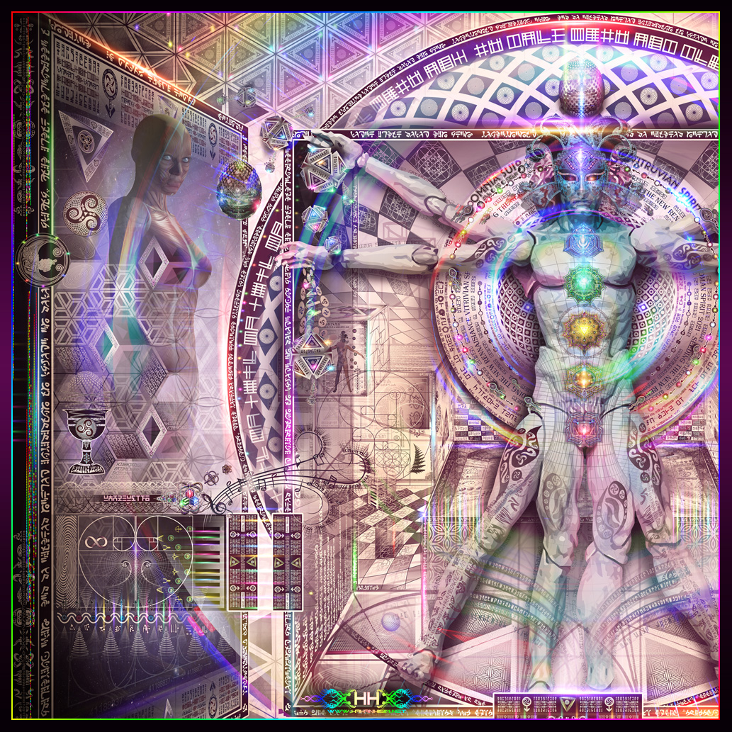 Universal Transmissions XI - Vitruvian Spirit - Seeding the new renaissance detail 41